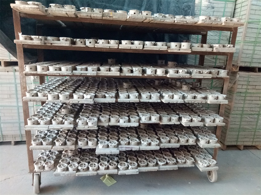 Production picture of ceramic filler
