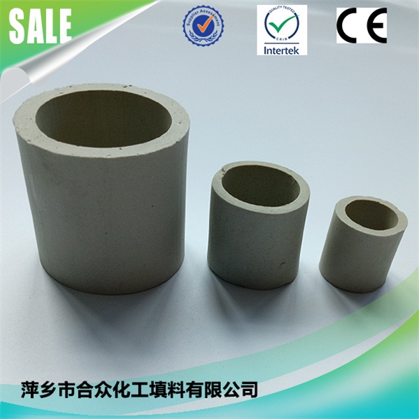 High Acid Resistance ceramic raschig ring for drying and adsorption tower 高耐酸陶瓷拉西格用于干燥和吸附塔