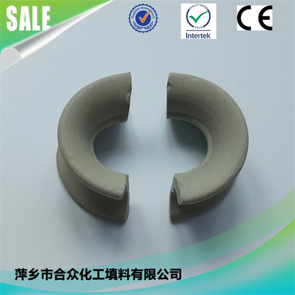 Ceramic packings Ceramic saddle ring for adsorption tower 陶瓷填料吸附塔用陶瓷矩鞍环填料