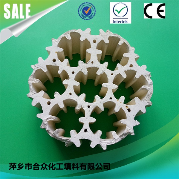 Low cost lightweight ceramic composite ring ceramic tower packing 价格低廉的轻质陶瓷复合环陶瓷塔填料