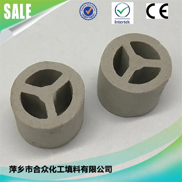 Alumina Ceramic Random Packing Ceramci 3Y Ring /Tri-Y Ring for Adsorption Scrubbing Stripping 氧化铝陶瓷随机包装陶瓷3Y环/三Y环用于吸附洗涤剥离