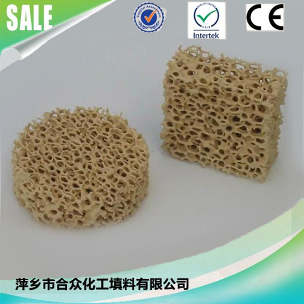 Alumina zirconia SIC Porous foam ceramic filter for Casting Filtration 铸造过滤用氧化锆SIC多孔泡沫陶瓷过滤器