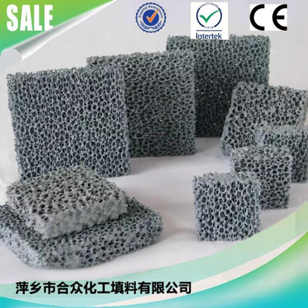 Sic foam ceramic for precision foundry refractory (Size: 7