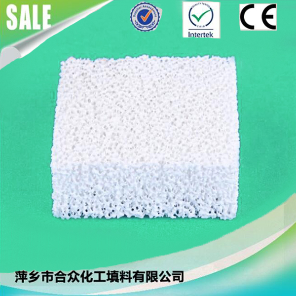 Good Price Alumina Ceramic Foam Filter Board with Excellent Quality for Filtering Molten Aluminum 价格优惠的氧化铝陶瓷泡沫过滤板，优质过滤熔融铝